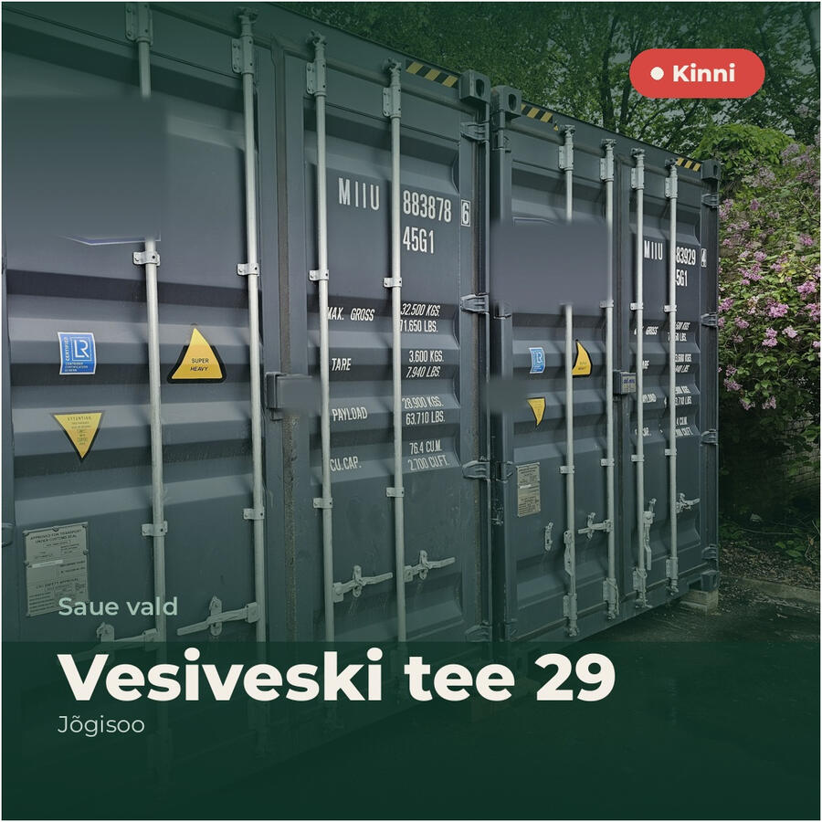 LADUM konteinerlaod Vesiveski tee 29